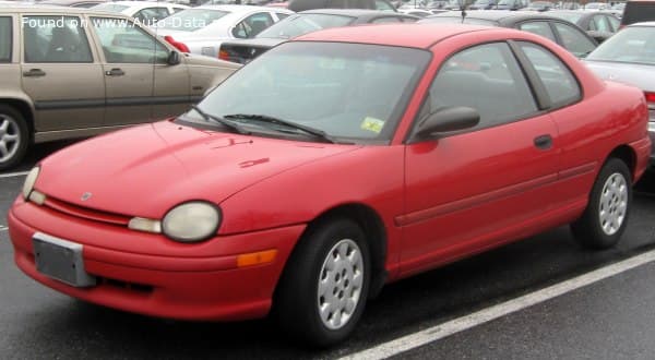 1996  odge Neon Coupe 2.  i (132 Hp)