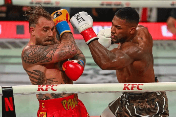 Joshua knocks out Jake Paul in sixth round of Netflix-backed heavyweight bout